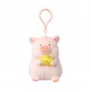 LuLu the Piggy Плюшен медальон, държащ звезда