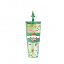 Sanrio Двуслойна чаша със сламка, 800 мл.