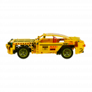Конструктор - състезателна кола, жълта