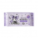 SANRIO Мини мокри кърпички, Kuromi