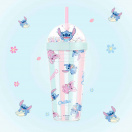 Disney Lilo & Stitch Пластмасова чаша със сламка (420 мл) (Stitch)