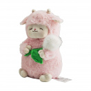 Плюшена играчка, 28 см. Cici Holding Flower (розова, държи глухарче)