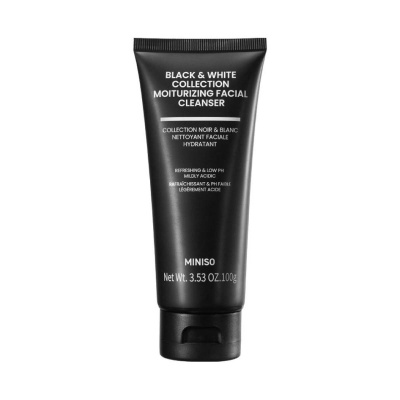 Хидратиращ почистващ гел за лице Black & White Collection