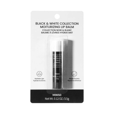 Хидратиращ балсам за устни Black & White Collection