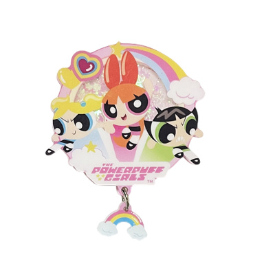 The Powerpuff Girls Магнит за хладилник, бял