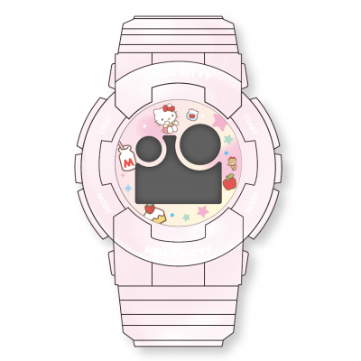SANRIO Смарт фитнес часовник, Hello Kitty