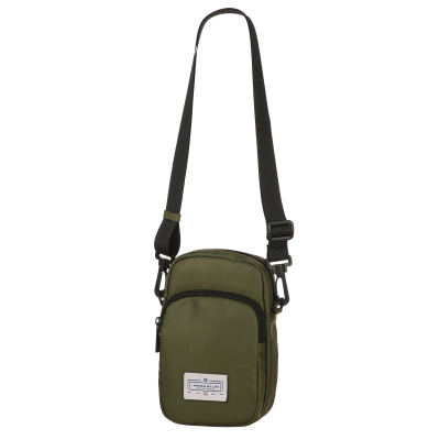 Чанта през рамо, тъмнозелена