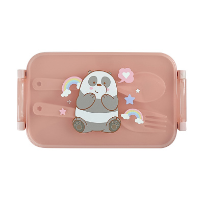 We Bare Bears Кутия за храна, 470 мл., Panda