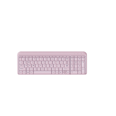 Безжична клавиатура, розова