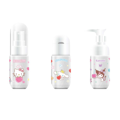 SANRIO Бутилка с дозатор Kuromi (50 мл)