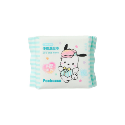 Sanrio Сухи кърпички Pochacco (25 кърпички)