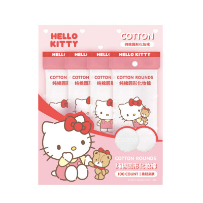 Sanrio Памучни тампони Hello Kitty (100 броя)