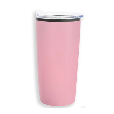 Чаша от неръждаема стомана, 500 мл, розова