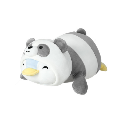 Плюшена играчка, пингвин с костюм на панда