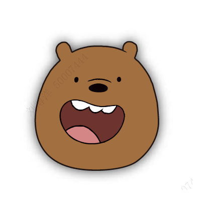 We Bare Bears Държач за телефон Grizz