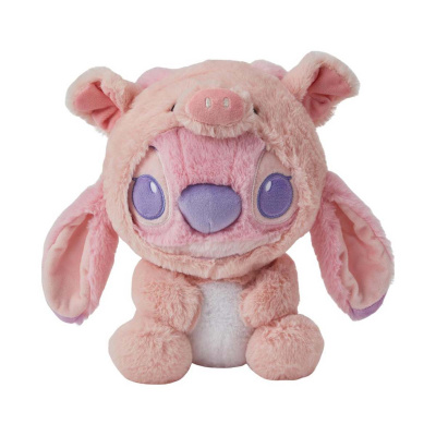 Disney Lilo & Stitch Плюшена играчка с костюм на животно (Прасенце Angel)