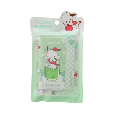 SANRIO Абсорбиращи мазнината листочета, 50 бр., Pochacco 
