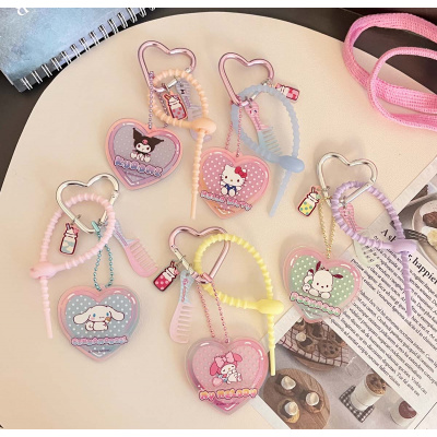 SANRIO Ключодържател с огледало Hello Kitty