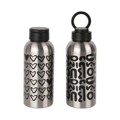Изолирана бутилка Black & White Collection 500 мл.