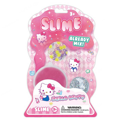 Hello Kitty Комплект едноцветни слаймове 