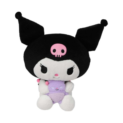 Sanrio Плюшена играчка Kuromi, 28 см.