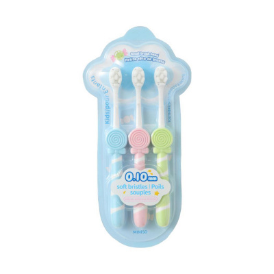 Детски четки за зъби Lollipop (3 бр.)