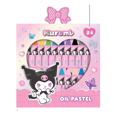 SANRIO Пастели, 24 цвята, Kuromi