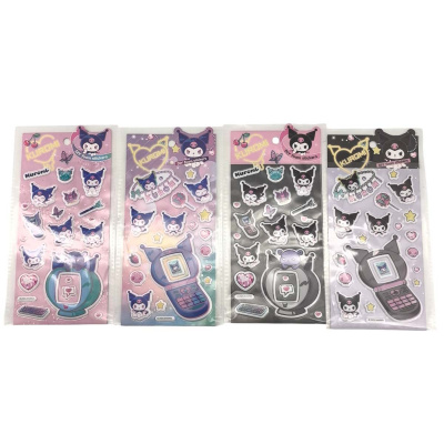 SANRIO Стикери, Kuromi Magic Party Collection (4 различни вида)