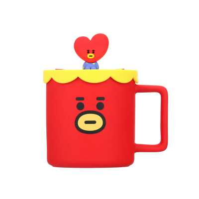 BT21 Керамична чаша с капак, 425 мл., TATA