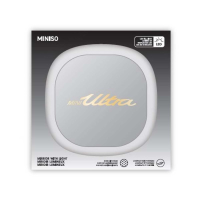 Мини огледало със светлина Mini Ultra Series, модел: NV21 (черно)