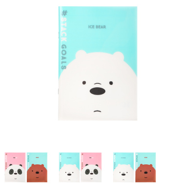 WE BARE BEARS Бележник, 40 стр., 2 бр.