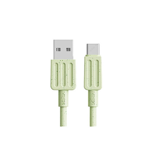 USB-C кабел, зелен