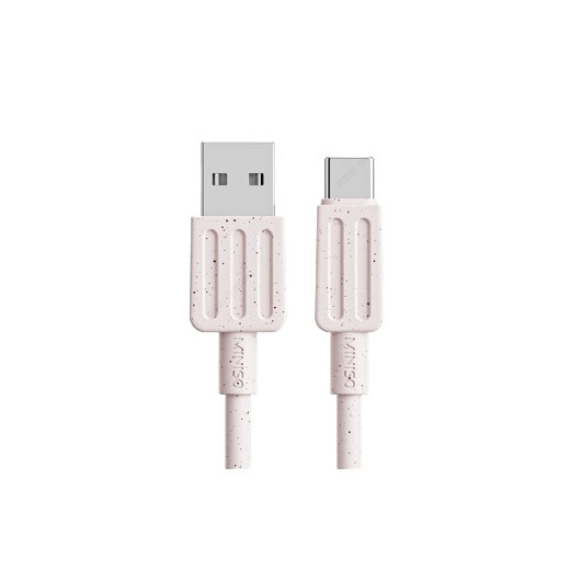 USB-C кабел, розов