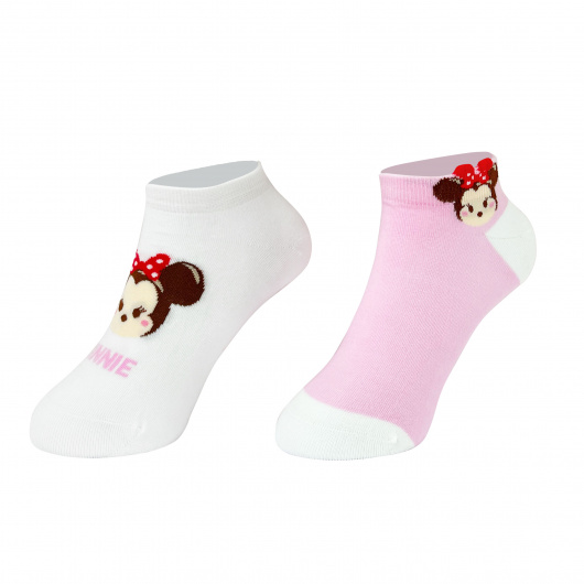 Disney Tsum Tsum Дамски чорапи, 2 чифта, Minnie