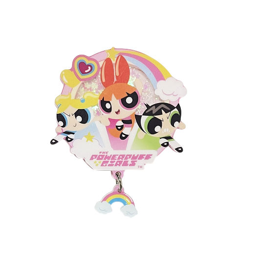 The Powerpuff Girls Магнит за хладилник, бял