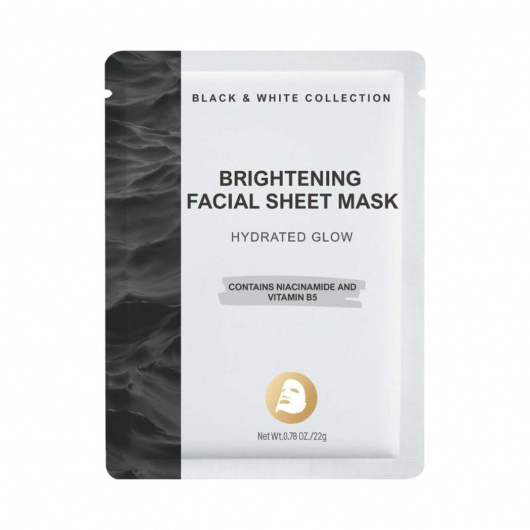 Хидратираща маска за лице Black & White Collection