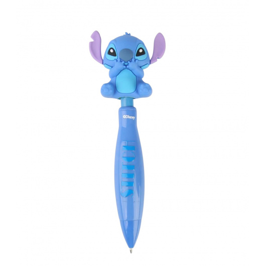 Disney Lilo & Stitch Химикалка с прибиращ се връх (1.0 мм, черна) (Stitch)
