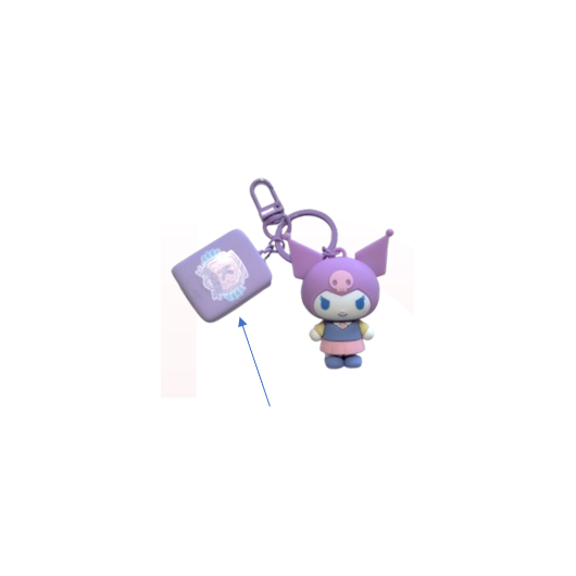 SANRIO Светещ ключодържател Kuromi
