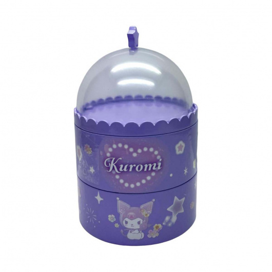 SANRIO Органайзер с чекмеджета и въртящ се капак Kuromi