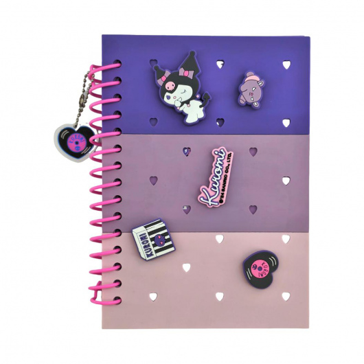 SANRIO Тетрадка, 80 листа, Kuromi