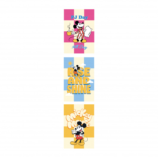 Disney Комплект тефтери, 4 бр., 28 листа, Mickey 
