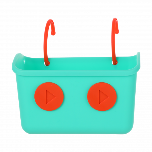 Висяща кошница за съхранение, зелена