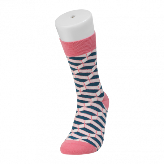 Къси чорапи, розови