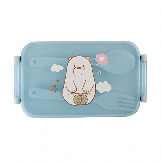 We Bare Bears Кутия за храна, 470 мл., Ice Bear