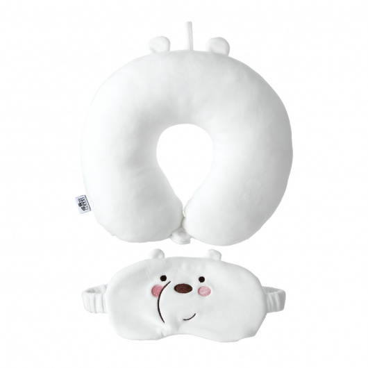 WE BARE BEARS Възглавница за път, Ice Bear