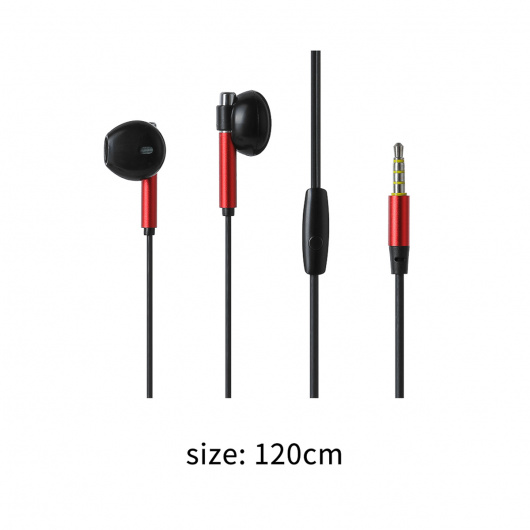 Слушалки модел: Y668, черно и червено