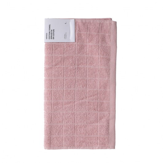 Памучна кърпа, розова