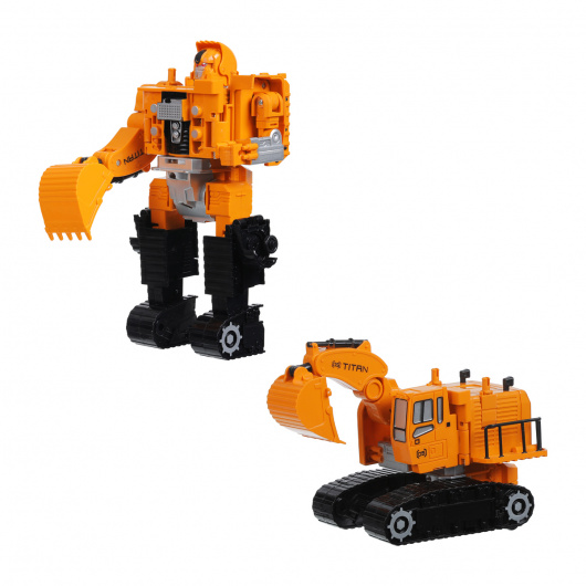 Трансформираща кола-робот, багер