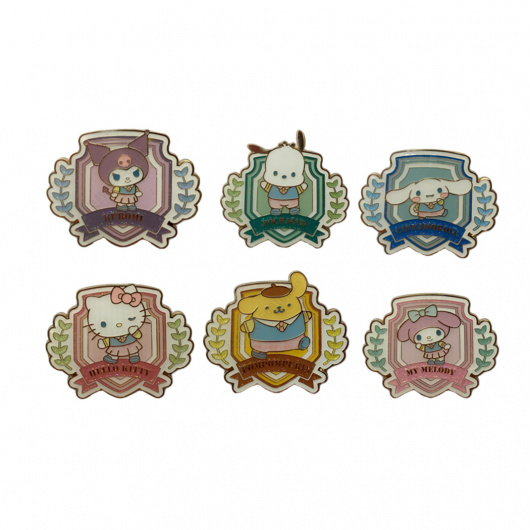 Sanrio Кутия - изненада, значка Hello Kitty