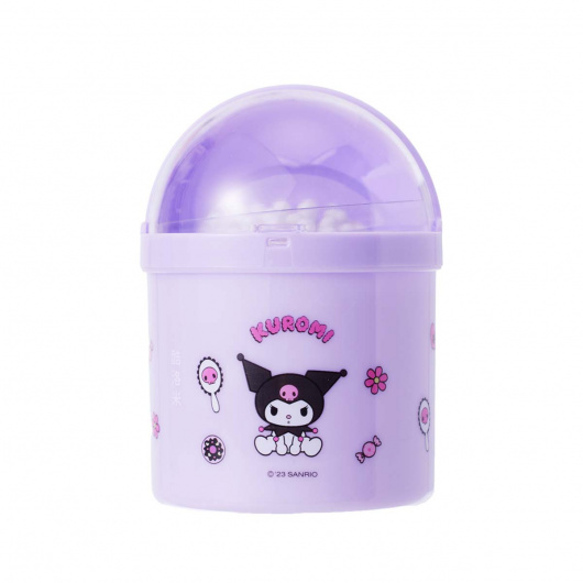 SANRIO Памучни клечки за уши с двоен връх (150 броя),Kuromi